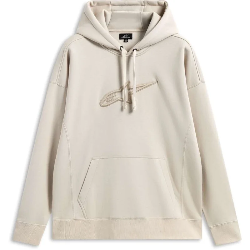 Quantità Limitata Alpinestars EMERGENT OVERSIZED White Sweatshirt