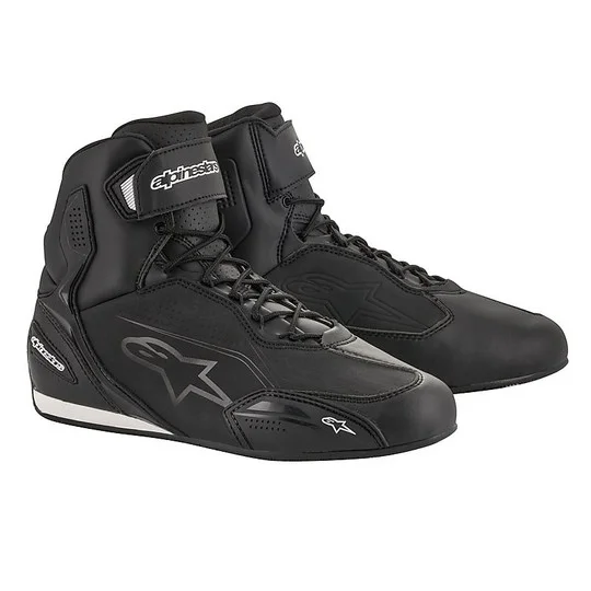 Alpinestars FASTER 3 Black Motorcycle Sport Shoe Vendita Finale