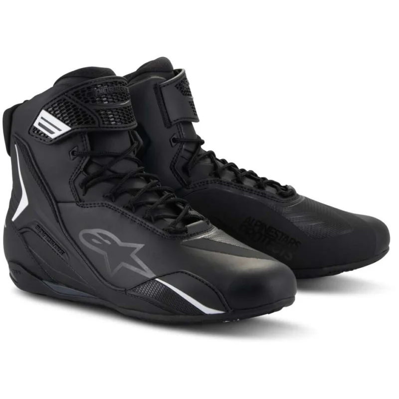 Super Prezzo Alpinestars FASTER-4 Motorcycle Shoes Black
