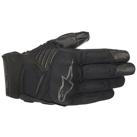 Alpinestars FASTER Black Motorcycle Gloves Occasione Imperdibile