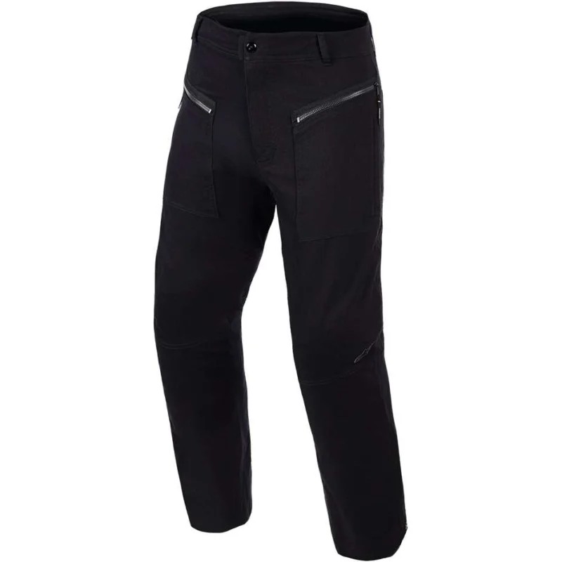 Alpinestars FLEX-AST CANVAS Motorcycle Pants Black Affare