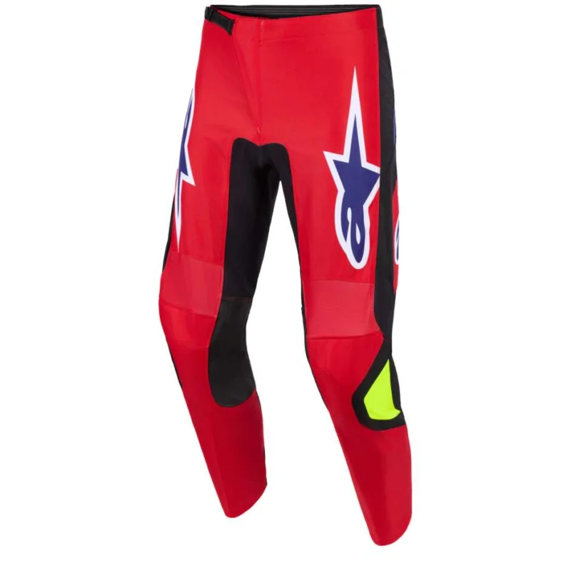 Alpinestars FLUID GRID Motocross Enduro Pants Red Black Purple Vendita Finale