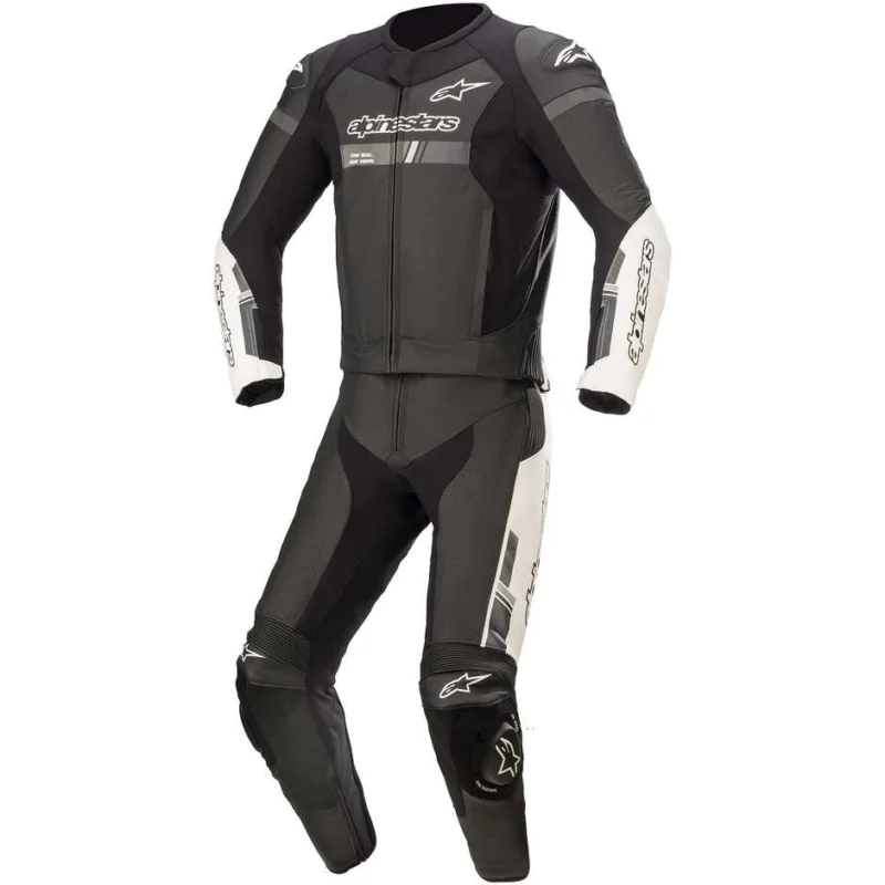 Compra Adesso Alpinestars GP FORCE CHASER 2Pc Divisible Motorcycle Suit Black White