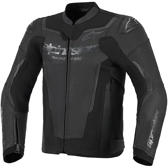 Ultimissimo Modello Alpinestars GP Force V2 Leather Motorcycle Jacket Black