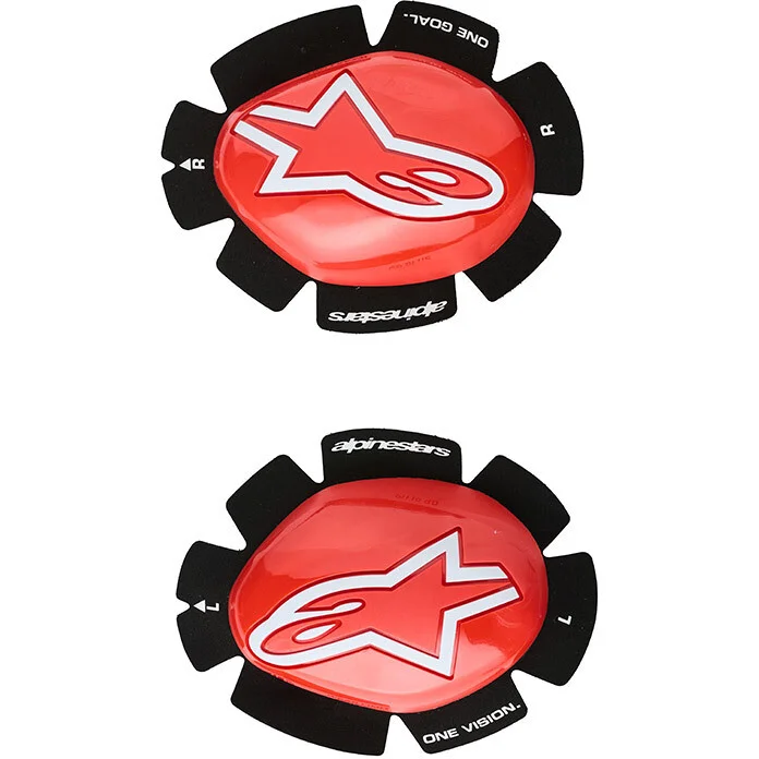 Professionale Alpinestars GP PLUS Knee Sliders Red White