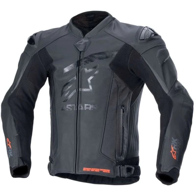 Saldi Alpinestars GP PLUS R V4 RIDEKNIT Motorcycle Jacket Black Black