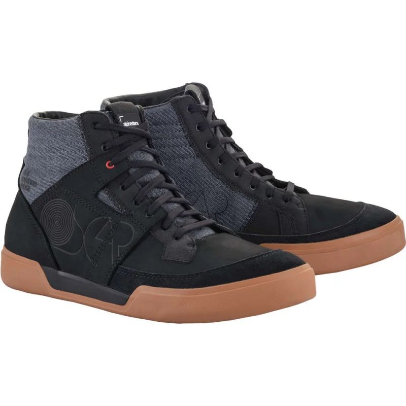 Prezzo Conveniente Alpinestars GRANGE RIDING Casual Motorcycle Shoes Black Mood Indigo