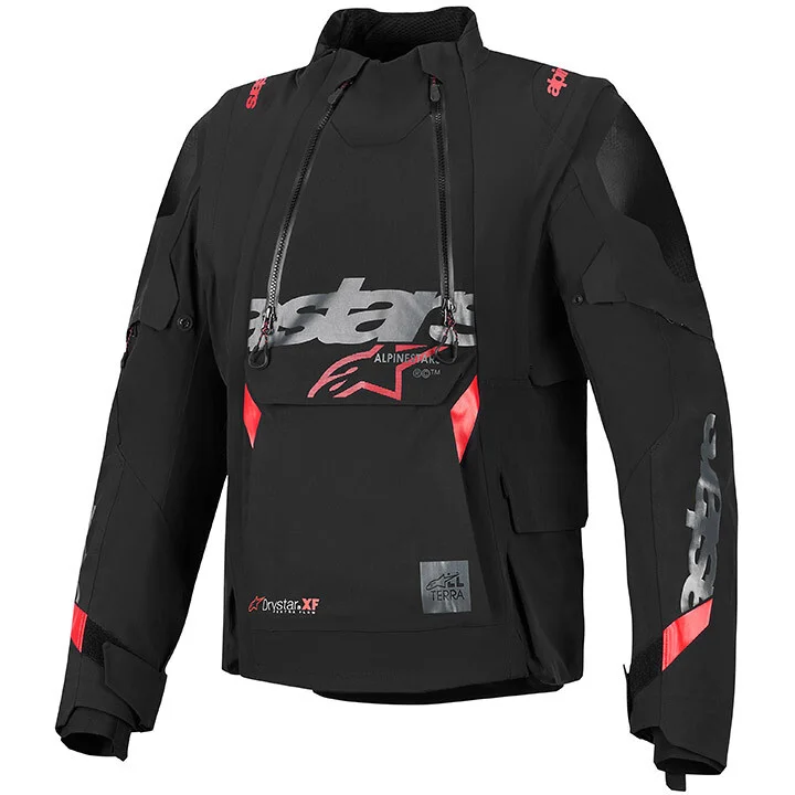 Prezzo Ridotto Alpinestars HALO PRO Drystar XF Laminated Black Shadow technical motorcycle jacket