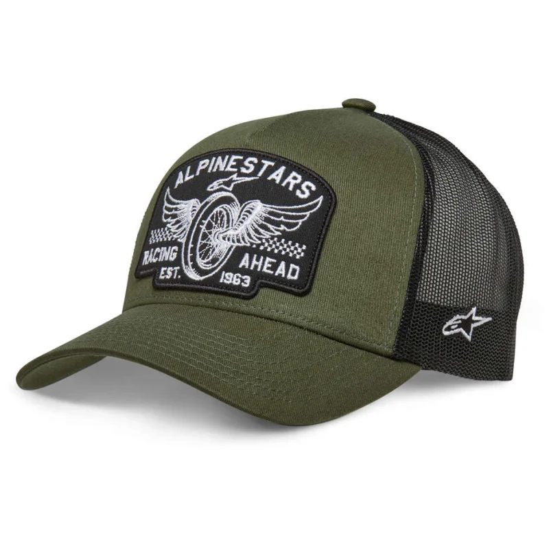 Alpinestars HERITAGE PATCH TRUCKER Cap Military/Black Prezzo Basso