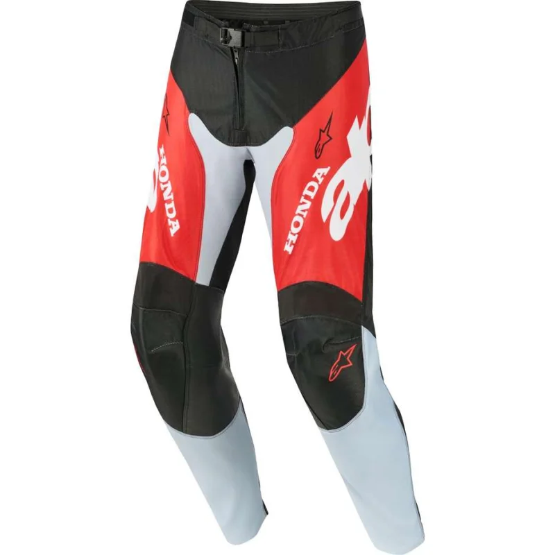 Alpinestars Honda Racer Veil Motorcycle Pants Black Grey Red Miglior Prezzo
