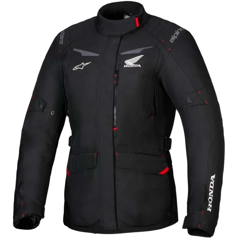 Soddisfatti O Rimborsati Alpinestars Honda STELLA ST-1 WP Women's Motorcycle Jacket Black