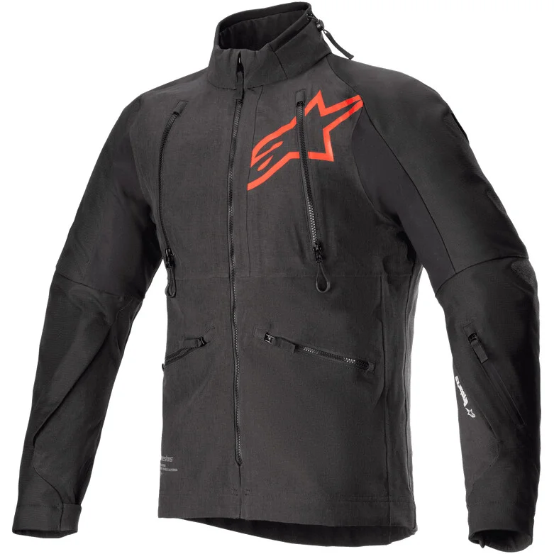 Alpinestars HYDE XT DRYSTAR XF Adventure Motorcycle Jacket Red Black A Buon Prezzo