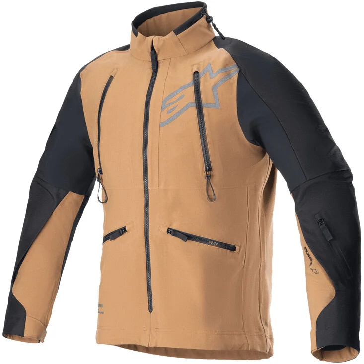 Alpinestars HYDE XT DRYSTAR XF Adventure Motorcycle Jacket Sand Black Ultima Occasione