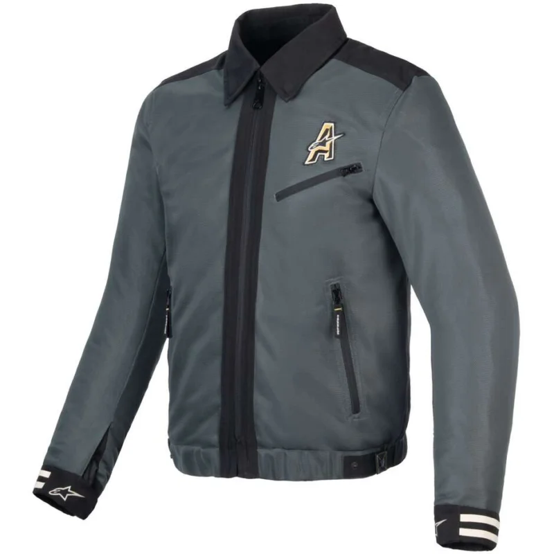 Alpinestars IGNITE AIR Summer Motorcycle Jacket Grey Black Blue Spedizione Gratuita