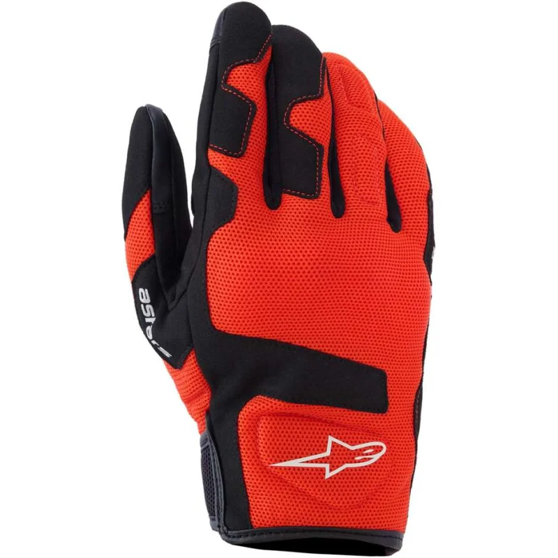 Alpinestars IGNITE Motorcycle Gloves Mandarin Red Black A Buon Prezzo