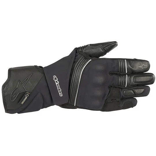 Alpinestars JET ROAD v2 GORE-TEX Winter Motorcycle Gloves Black Offerta Lampo