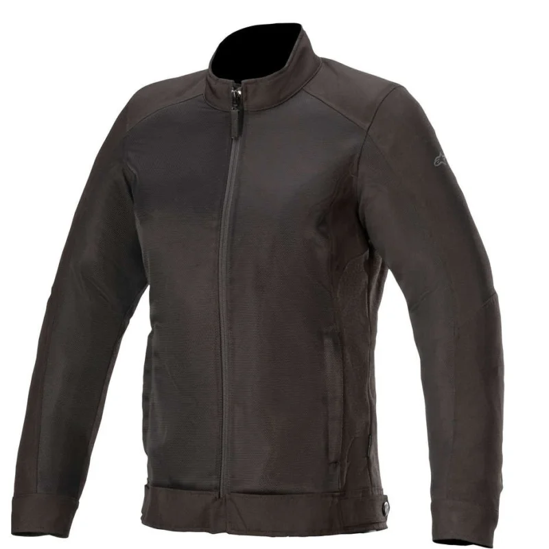 Alpinestars Lady CALABASAS AIR Black Summer Fabric Motorcycle Jacket Promozione Esclusiva