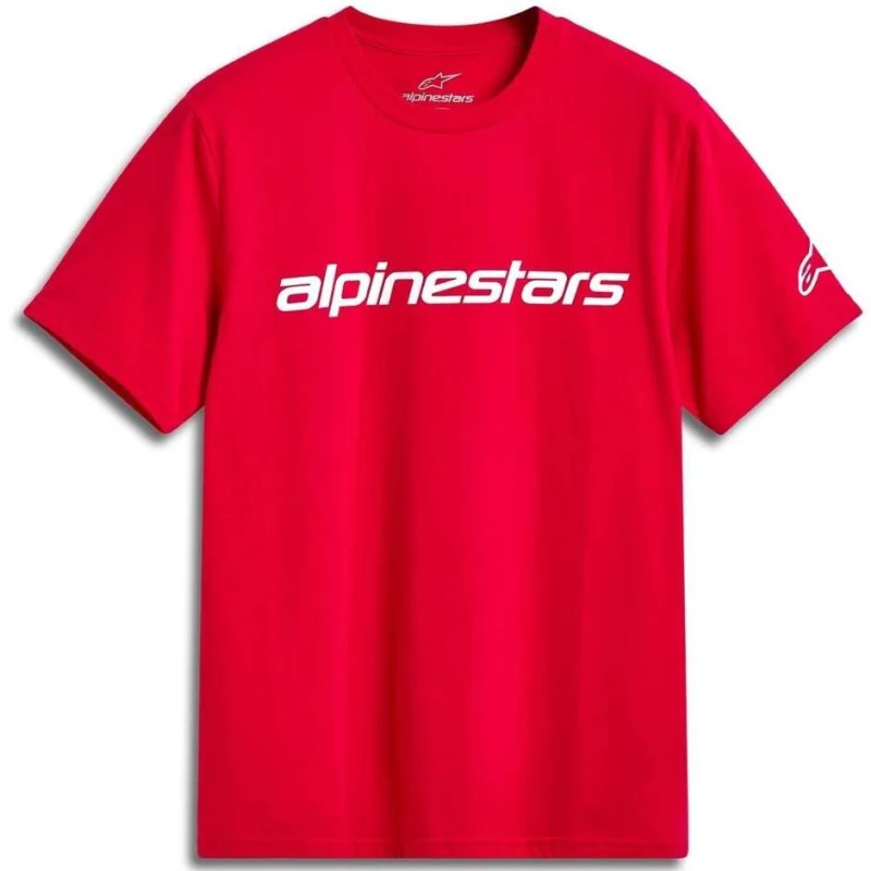 Alpinestars LINEAR WORDMARK 2.0 CSF Jersey Red/White Acquista Ora
