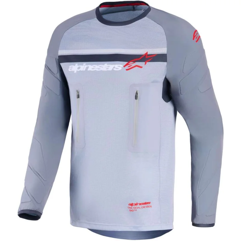 Occasione Alpinestars MAXDURA DUAL Motocross Jersey Medium Grey Dark Grey