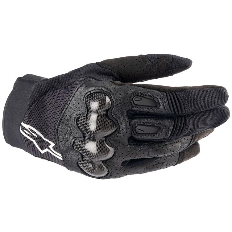 Alpinestars MEGAWATT Black Cross Enduro Motorcycle Gloves Offerta Lampo