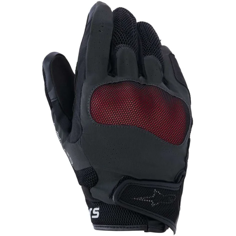 Saldi Alpinestars MOGRESS AIRFLOW Motorcycle Gloves Black Anthracite