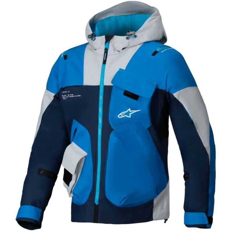 Promozione Esclusiva Alpinestars MOGRESS AIR Summer Motorcycle Jacket Almond Blue