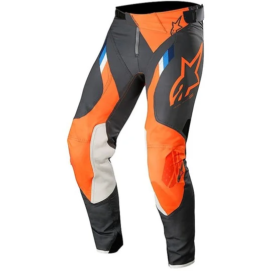 Alpinestars Motocross Cross Enduro Pants Anthracite Orange Nuova Collezione
