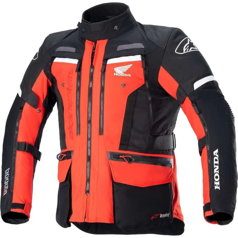 Alpinestars Motorcycle Jacket Alpinestars HONDA BOGOTA 'PRO DRYSTAR Black Red Ultimissimo Modello
