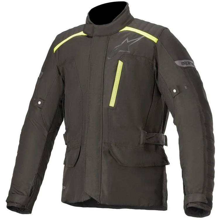 Scelto Dai Clienti Alpinestars Motorcycle Jacket GRAVITY DRYSTAR JACKET Black Yellow Fluo