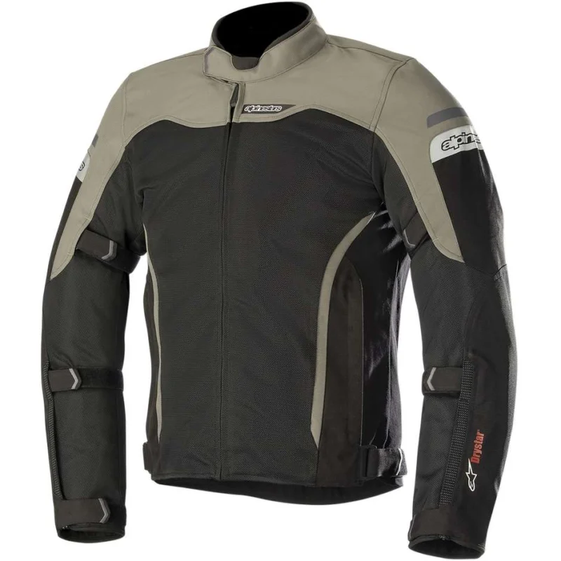 Compra Online Alpinestars Motorcycle Jacket Leonis Drystar Black Military Green