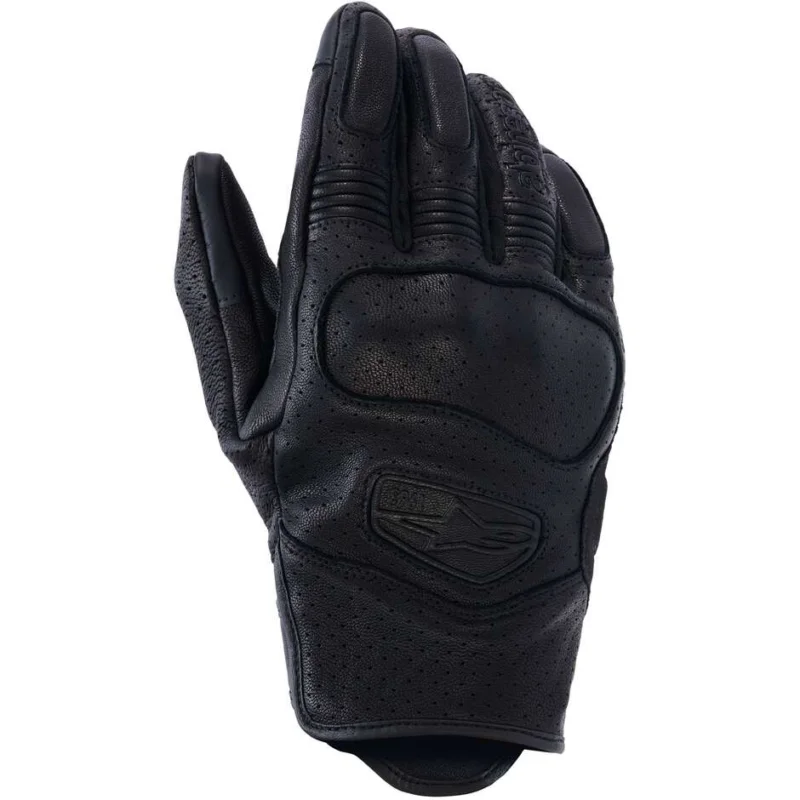 Alpinestars MUSTANG V3 LEATHER Motorcycle Gloves Black Acquista Ora