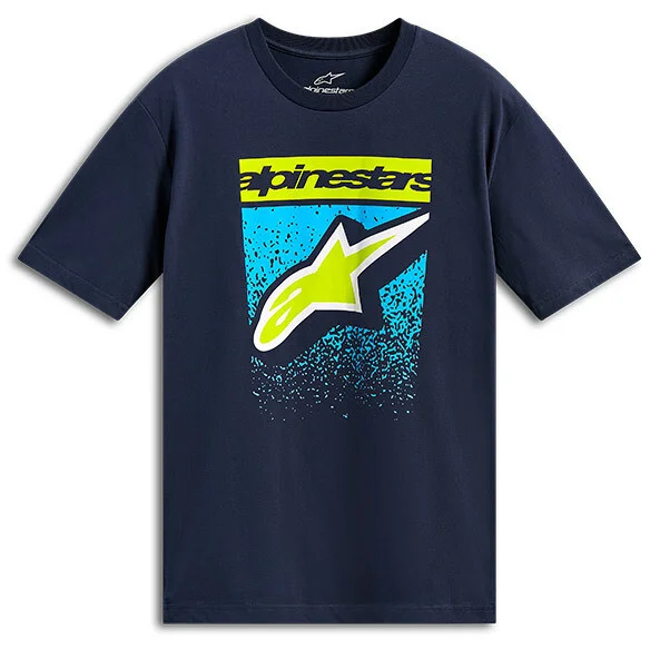 Pagamento Sicuro Alpinestars NOKA SS CSF Jersey Navy Blue