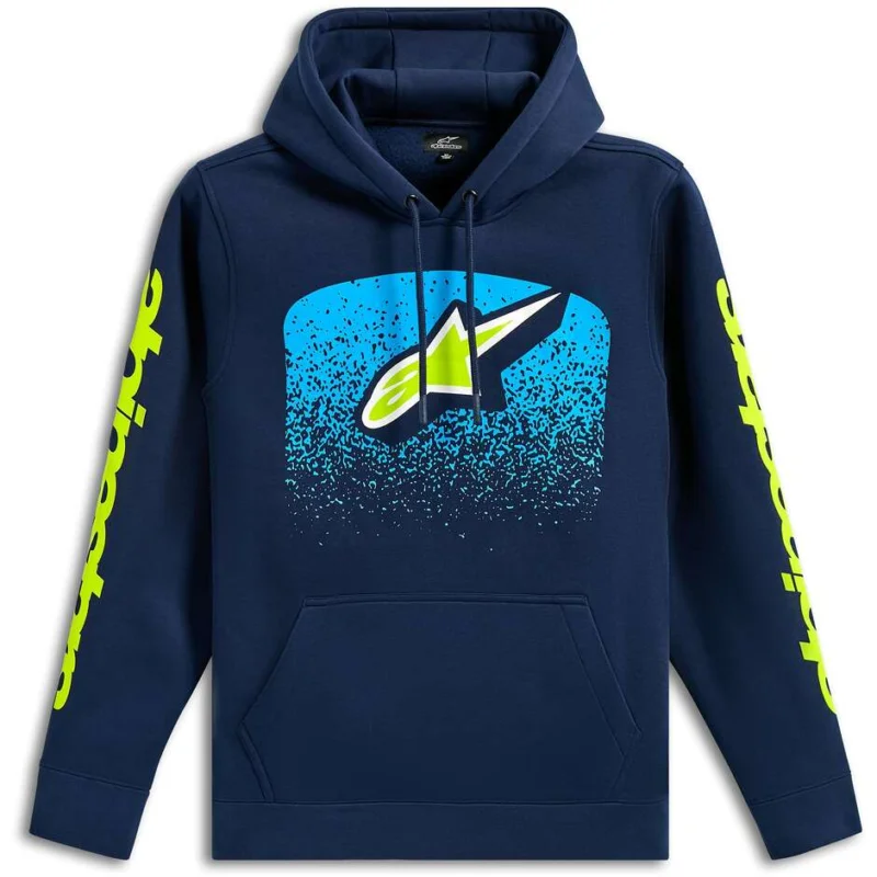 Alpinestars OBSESSED Navy Blue Sweatshirt Occasione Imperdibile