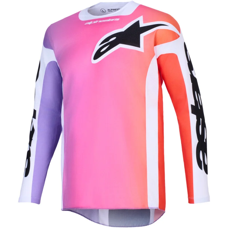 Alpinestars RACAER AIR PORTL Multicolor Cross Enduro Motorcycle Jersey Solo Oggi