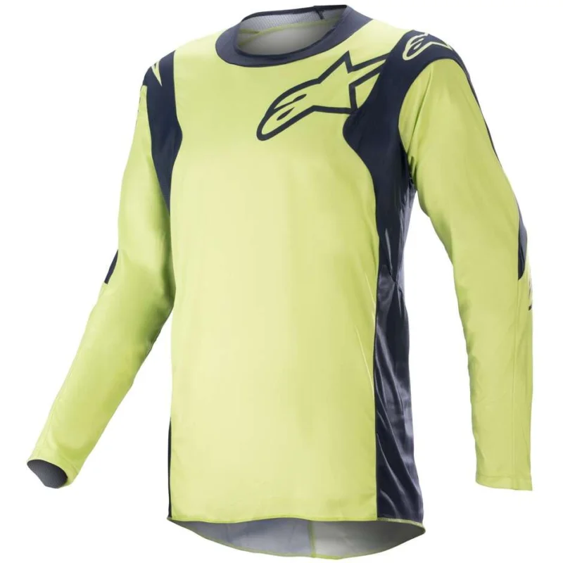 Occasione Alpinestars RACER HOEN Cross Enduro Motorcycle Jersey Night Navy Green
