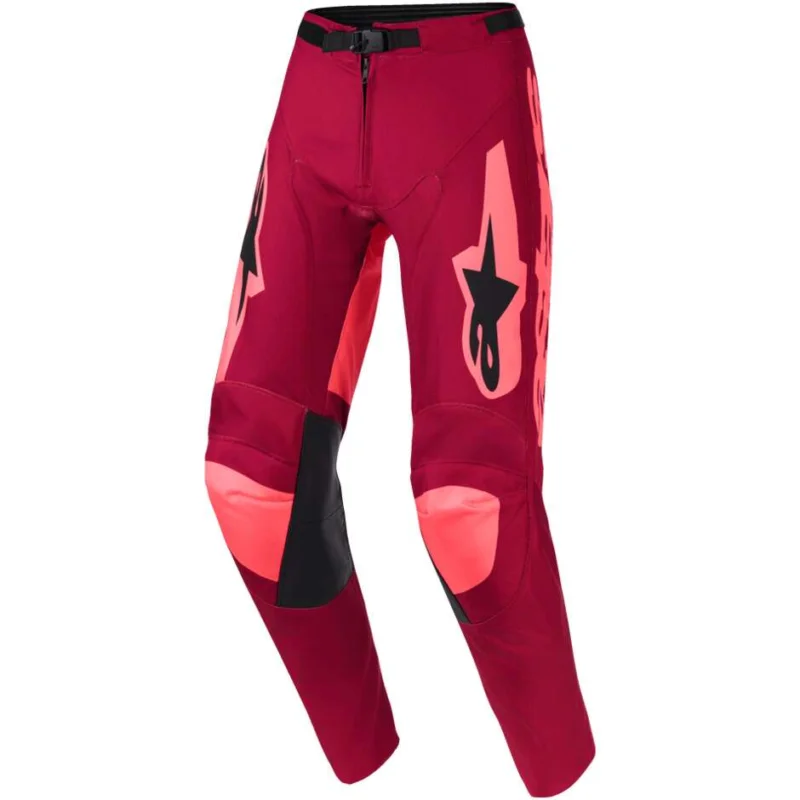 Offerta Limitata Alpinestars RACER RIWAY Cross Enduro Motorcycle Pants, Coral, Dark Red