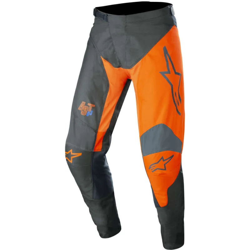 Offerta Del Giorno Alpinestars RACER SUPERMATIC Cross Enduro Motorcycle Pants Anthracite Orange
