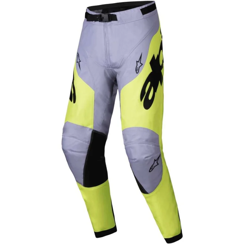 Compra Online Alpinestars RACER VEIL Cross Enduro Motorcycle Pants Grey Fluorescent Yellow