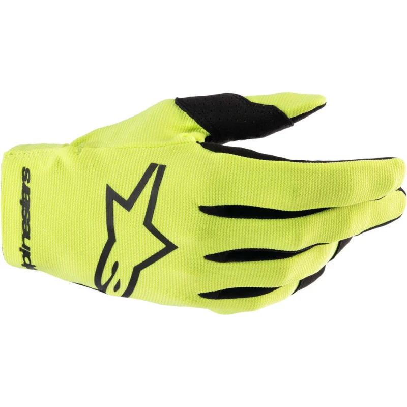 Affare Alpinestars RADAR Fluo Yellow Black Motorcycle Cross Enduro Gloves