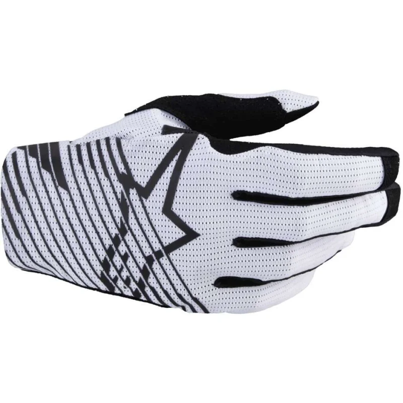 Popolare Alpinestars RADAR PRO Cross Enduro Motorcycle Gloves White