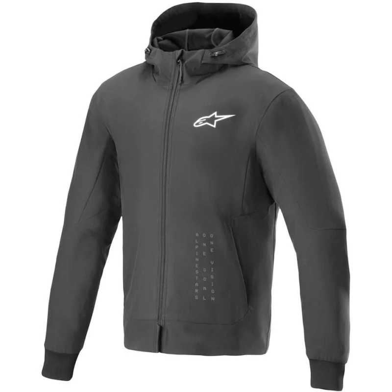 Occasione Imperdibile Alpinestars RADIUM TECH HOODIE Casual Sweatshirt Black White