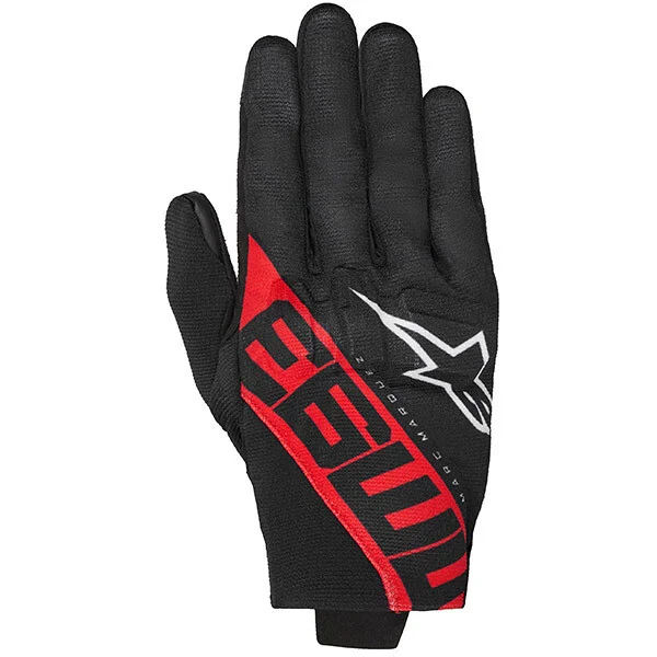 Alpinestars REEF V2 MM93 Motorcycle Gloves Black Red Offerta Limitata