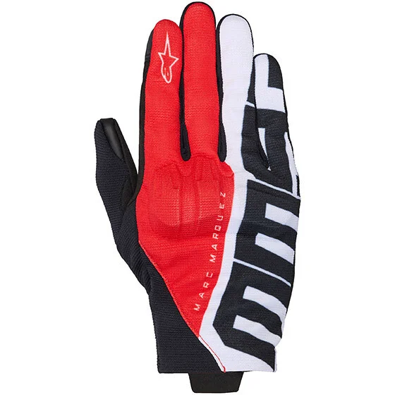 Quantità Limitata Alpinestars REEF V2 MM93 Motorcycle Gloves Black Red White