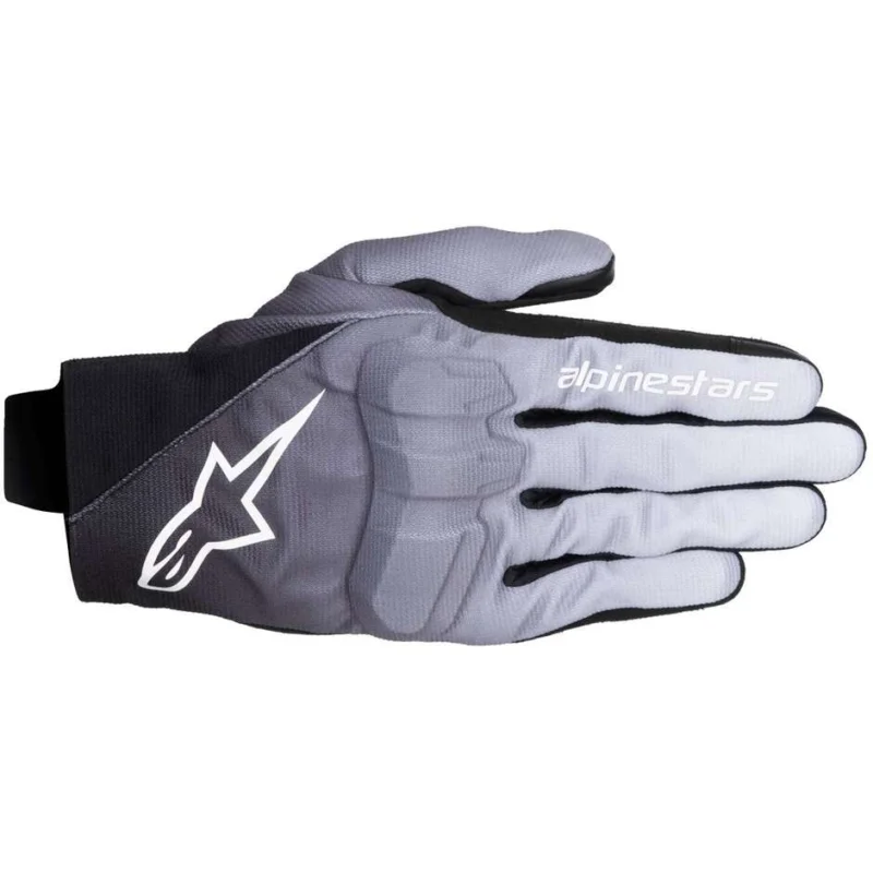 Ultimissimo Modello Alpinestars REEF V2 Textile Motorcycle Gloves Grey Black White