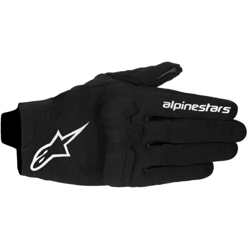 Promozione Esclusiva Alpinestars REEF V2 Women's Textile Motorcycle Gloves Black White