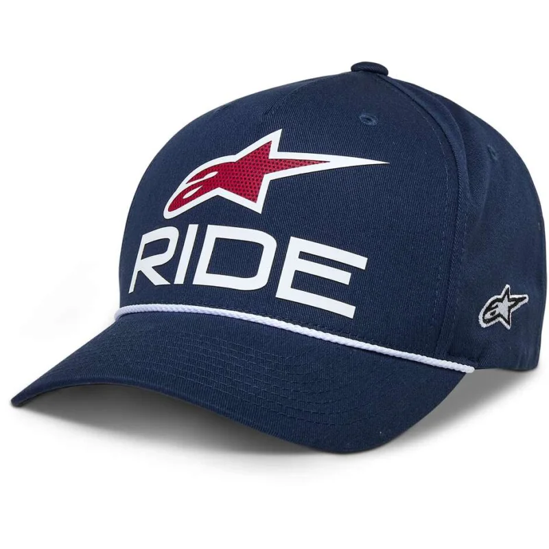 Alpinestars RIDE COMP SNAPBACK Cap Navy/White/Red Solo Oggi