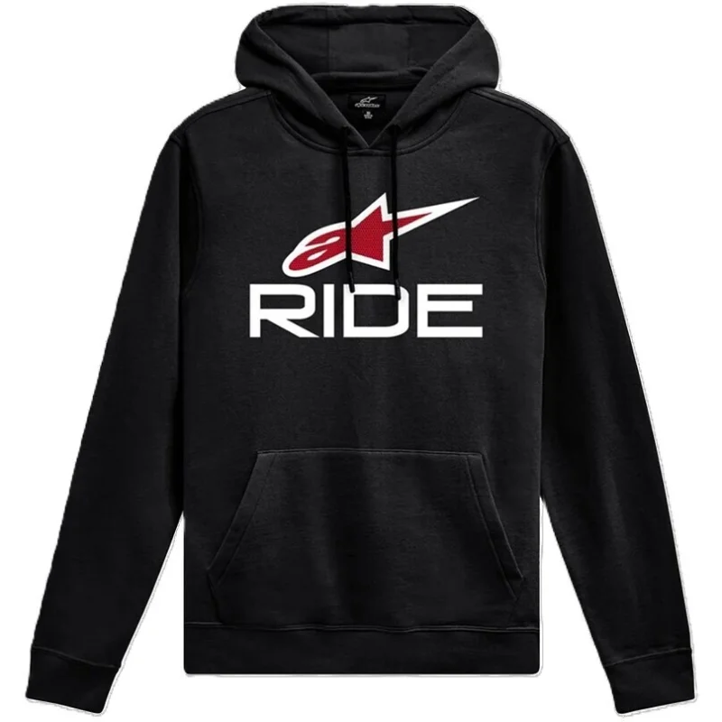 Promo Stagionale Alpinestars RIDE V3 Sweatshirt Black/White/Red