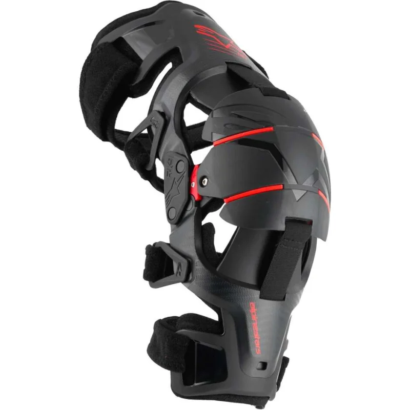 Alpinestars RK-1 PLASMA Motocross Enduro Knee Pads Black Red Quantità Limitata