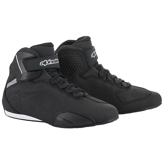 Alpinestars SEKTOR certified Motorcycle Shoes Black Spedito Oggi