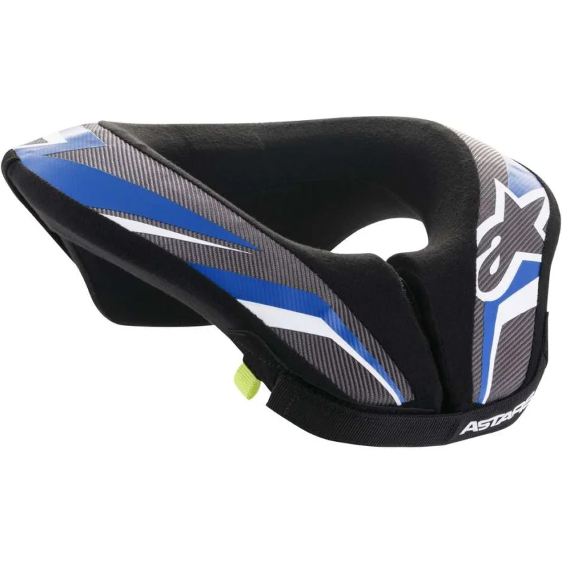 Alpinestars SEQUENCE YOUTH Moto Cross Enduro Neck Support Blue Anthracite Black Offerta Del Giorno